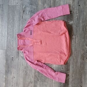 Vineyard Vines 1/4 zip quilted womens sweatshirt XS
